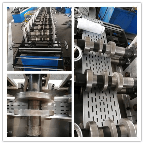 Light duty cable tray rolling machine d